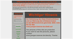 Desktop Screenshot of heimatfreund.juergen-koerner.de