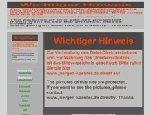 Tablet Screenshot of heimatfreund.juergen-koerner.de